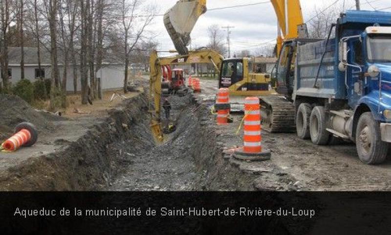 Aqueduc de la municipalité de Saint-Hubert-de-Rivière-du-Loup